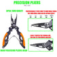 Multifunctional Fishing Pliers – Stainless Steel Cutter & Hook Remover