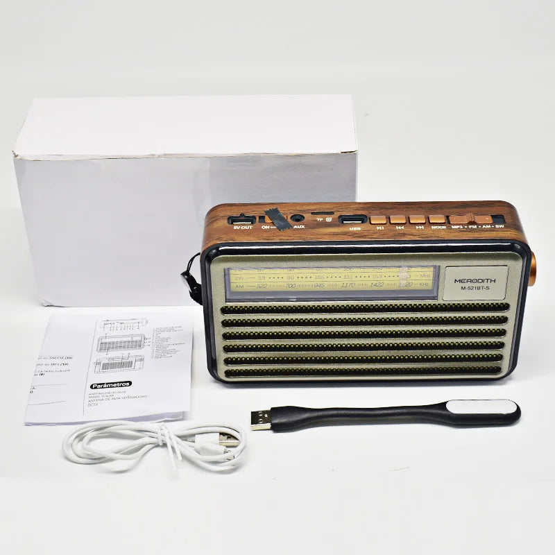 M-521BTS Multi-Function Solar Radio