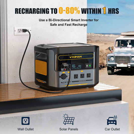 VTOMAN Flash Speed 1000 Portable Power Station