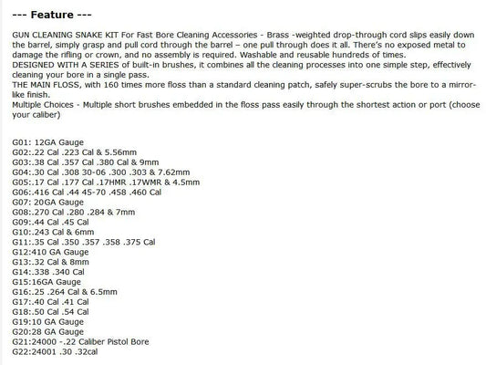 Tactical Gun Cleaning Kit