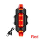 2218 Bike Light Set USB Rechargeable Front Light with Taillight