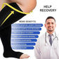 Premium Plus Size Compression Socks For Men Women Cycling Toeless Sport Socks Anti Fatigue Pain Relief Medical Nursing Stockings