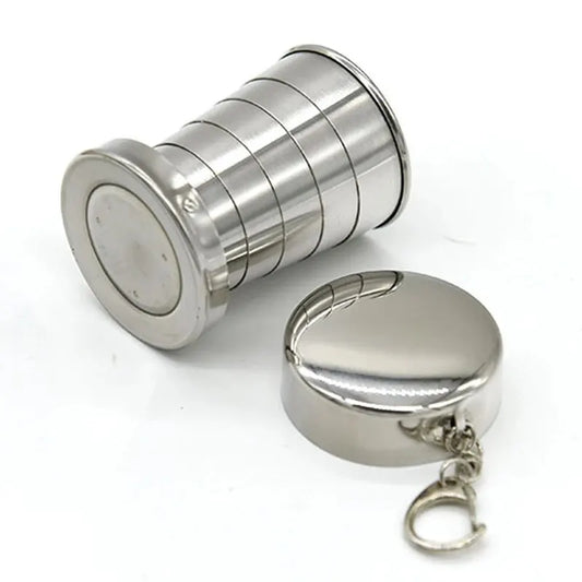 Portable Stainless Steel Telescopic Camping Cup