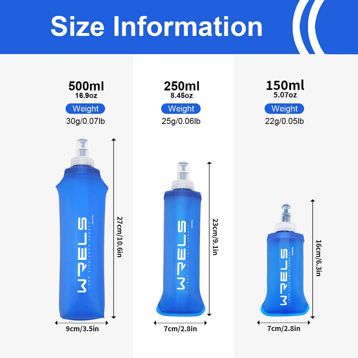 WRELS Folding Water Bag: