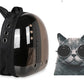 Transparent Space Capsule Pet Backpack – Portable & Breathable Cat Carrier