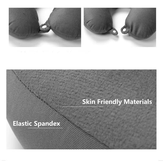 Car Neck Pillow – 1PC Soft Travel Pillow with Foam Particles