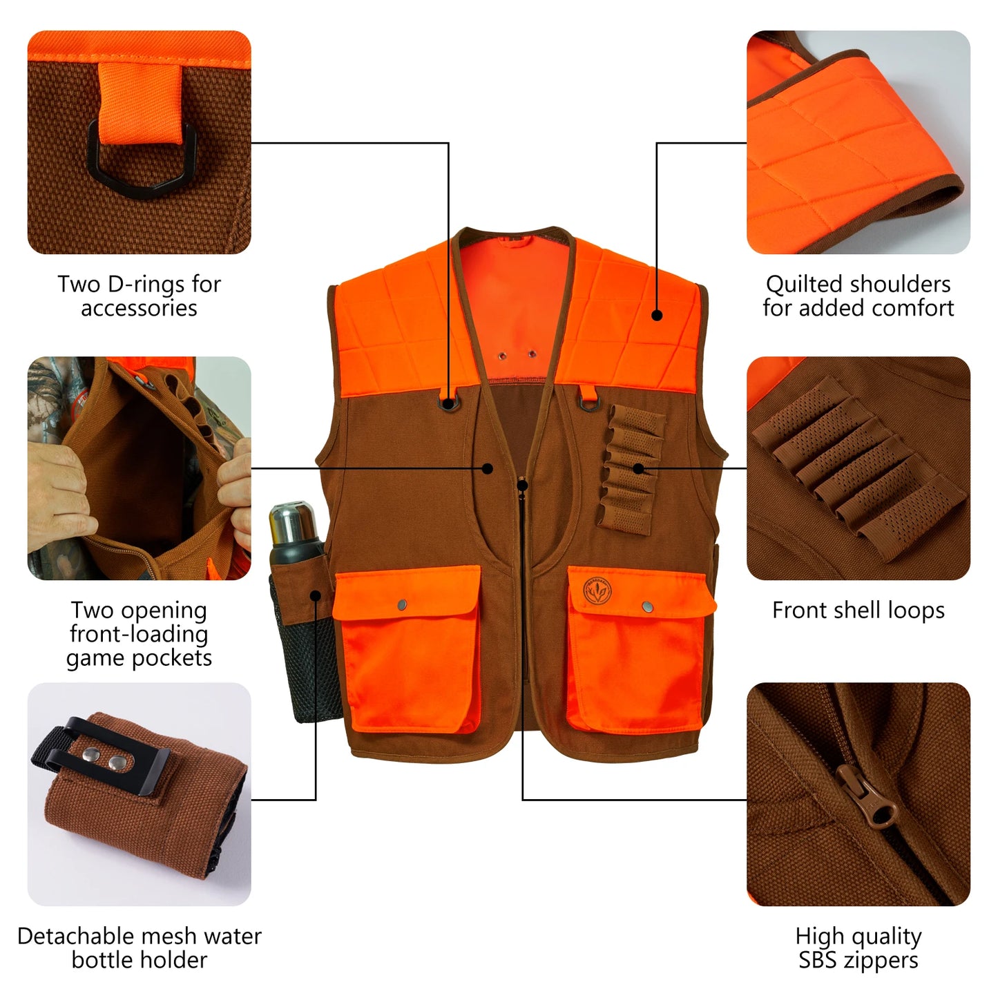 Bassdash Upland Hunting Vest