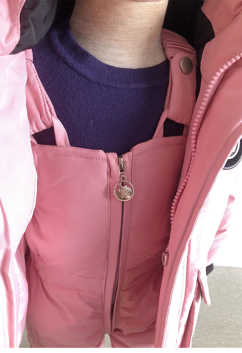 Children Down Suit Winter Warm Jacket