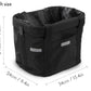Bicycle Front Basket – 2-in-1 Detachable Bike Handlebar Bag for Small Pets & Cargo