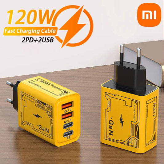 XIAOMI 120W Fast Charger TypeC Cable Charger