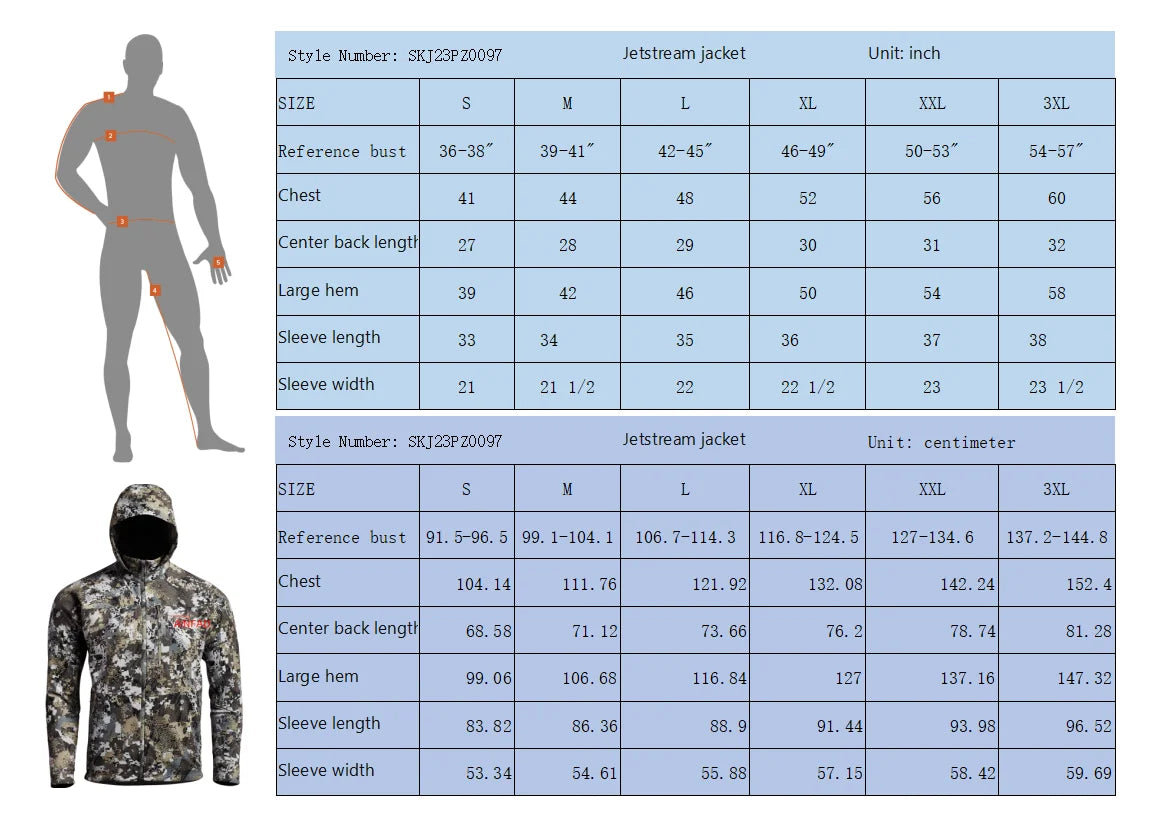 Men's Jetstream 3-in-1 Fleece Hunting Jacket