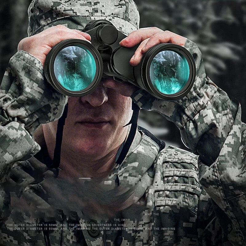 German Military 20X50 Zoom HD BAK4-Prism Powerful Binoculars