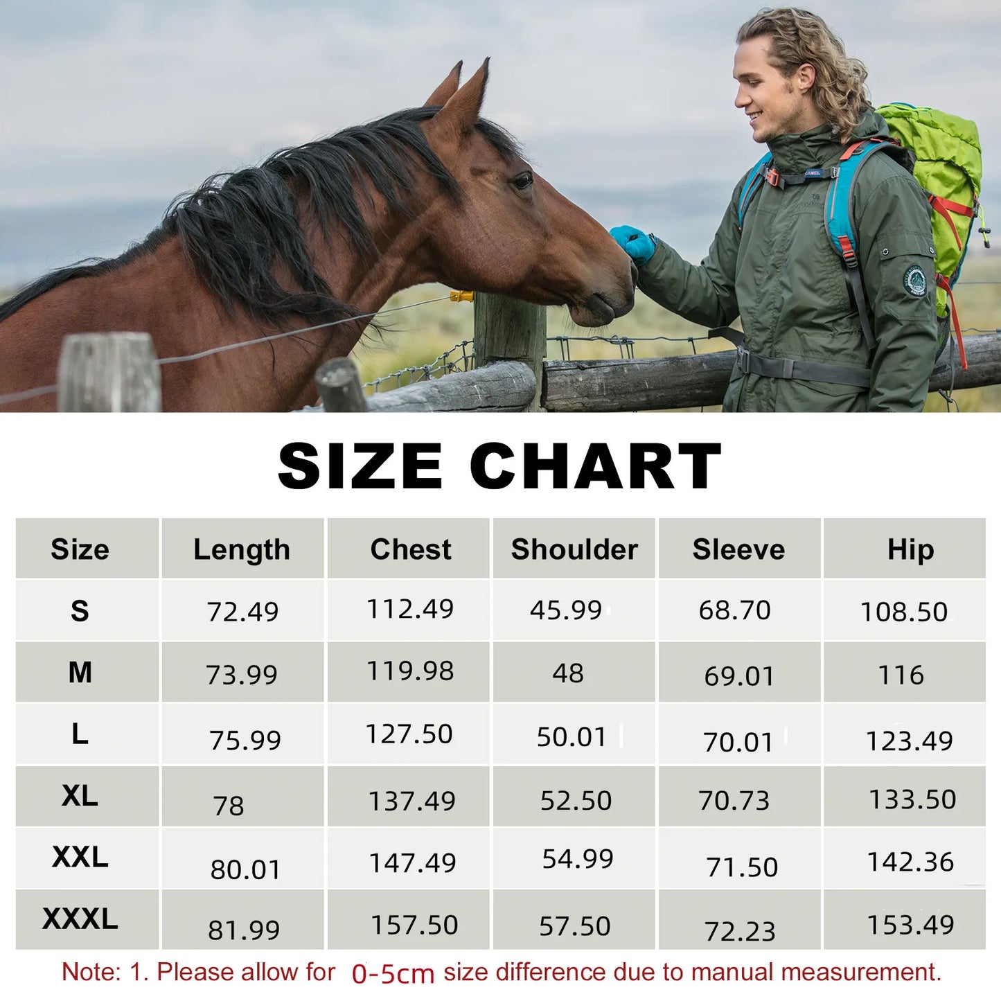 GOLDEN CAMEL Men's Waterproof Softshell Jacket Lightweight Single Hooded Jacket