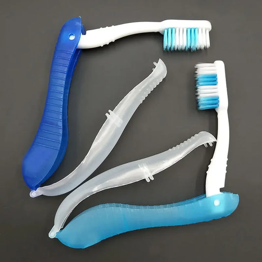 Portable Folding Travel Toothbrush
