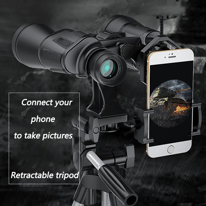 German Military 20X50 Zoom HD BAK4-Prism Powerful Binoculars