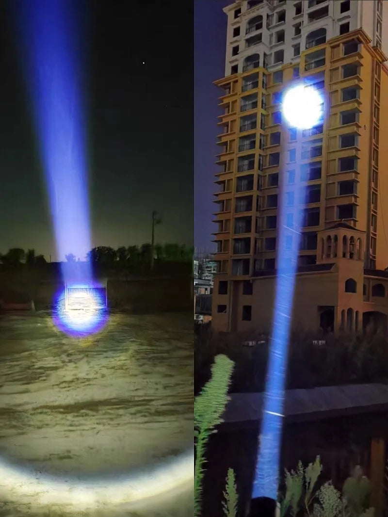 10000mAh High Power LED Flashlight