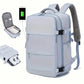 Large-Capacity Multifunction Travel Backpack with Shoe Storage