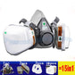 6200 Dust Gas Mask with Anti-Fog Safety Goggles