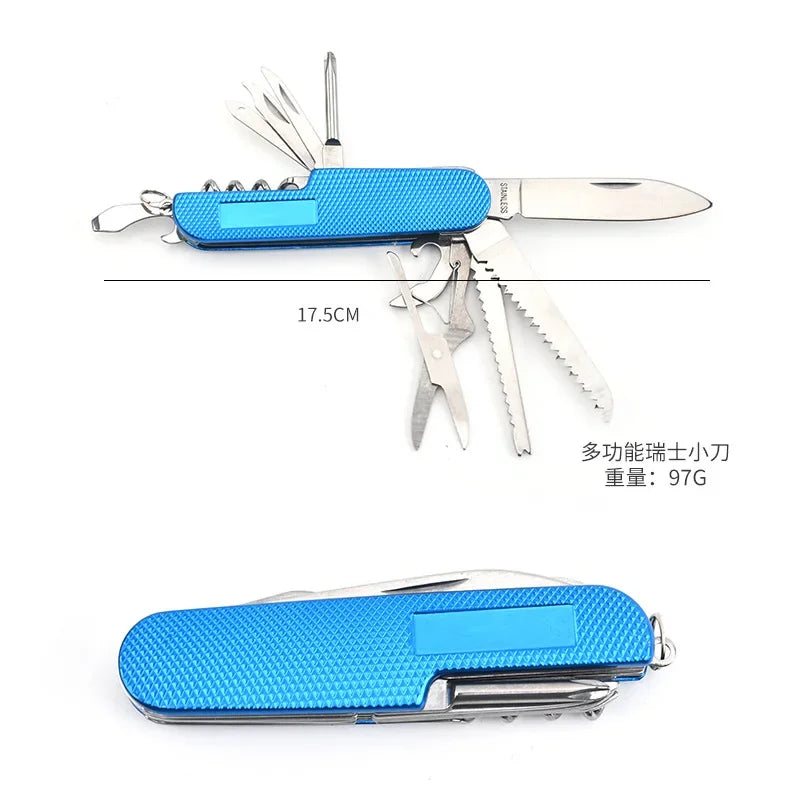Multifunctional Swiss Folding Knife