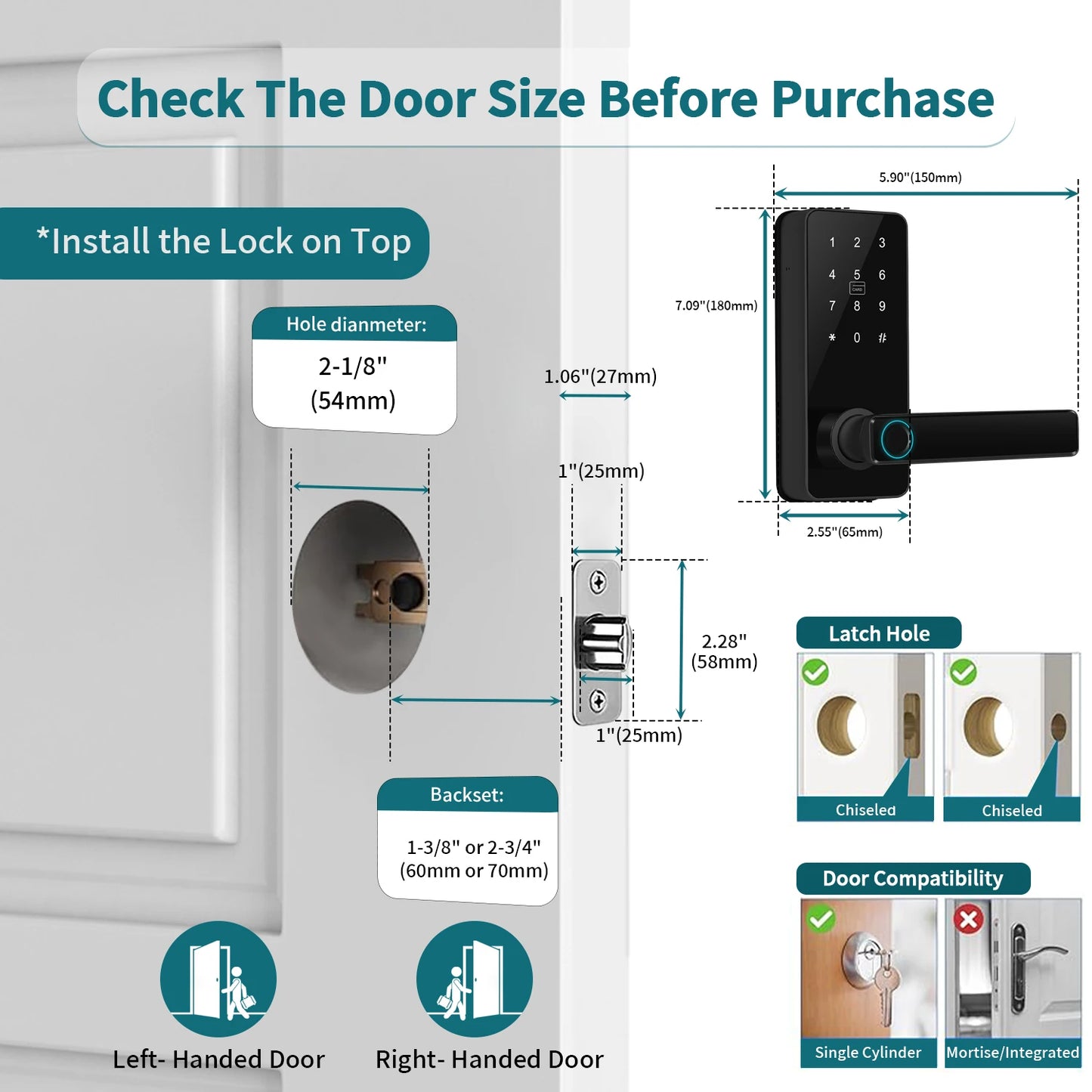 Smart Digital Biometric Door Lock for Bedroom