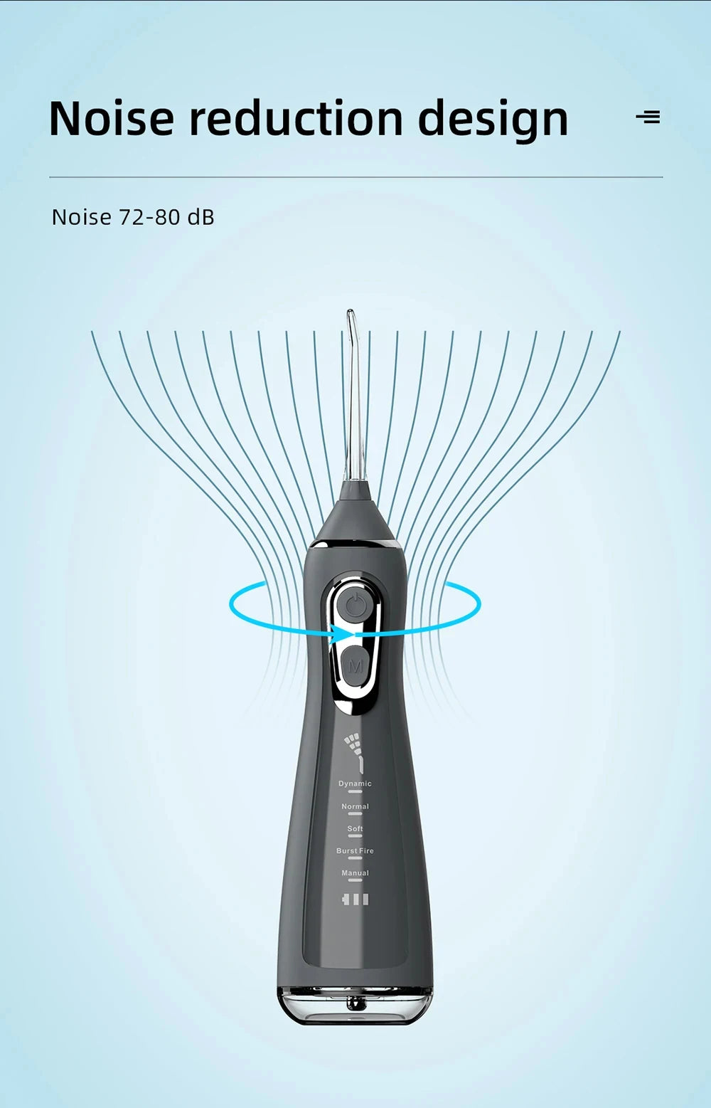 Oral Irrigator Portable Water Flosser