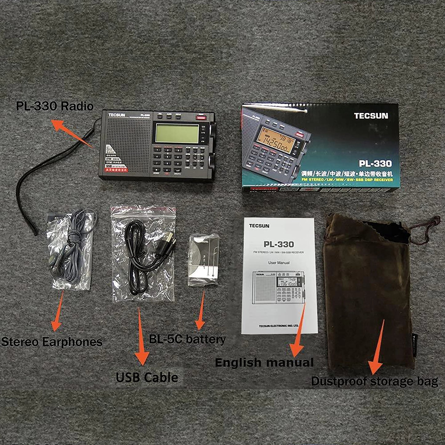 Tecsun PL-330 Radio