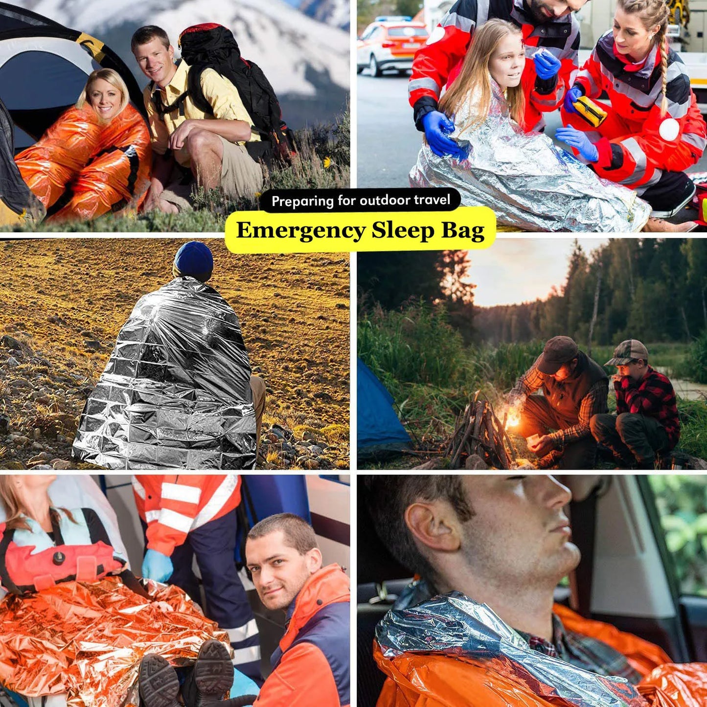 Portable Emergency Survival Sleeping Bag