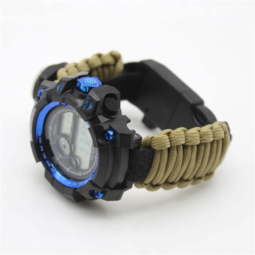 Outdoor Survival Watch Kit