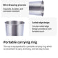 Portable Stainless Steel Telescopic Camping Cup