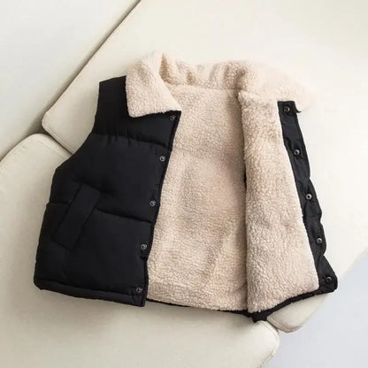 Kids Hooded Vest Jacket