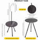 WESTTUNE Ultralight Folding Camping Table with Light Stand