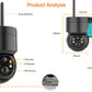 4K HD Solar WiFi Camera Outdoor