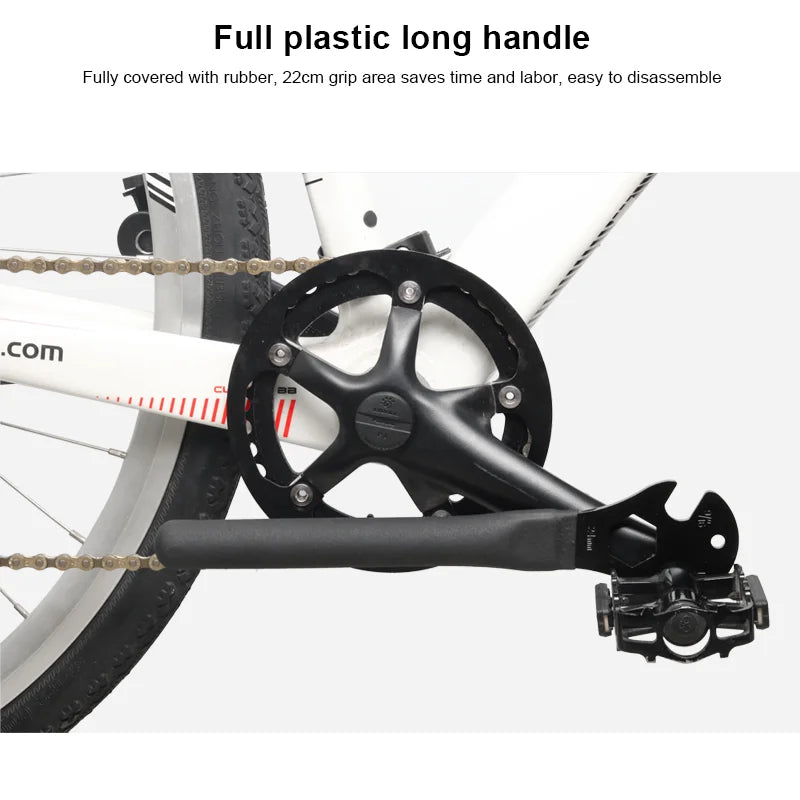 Bicycle Pedal Wrench Extra Long Handle