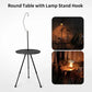 WESTTUNE Ultralight Folding Camping Table with Light Stand