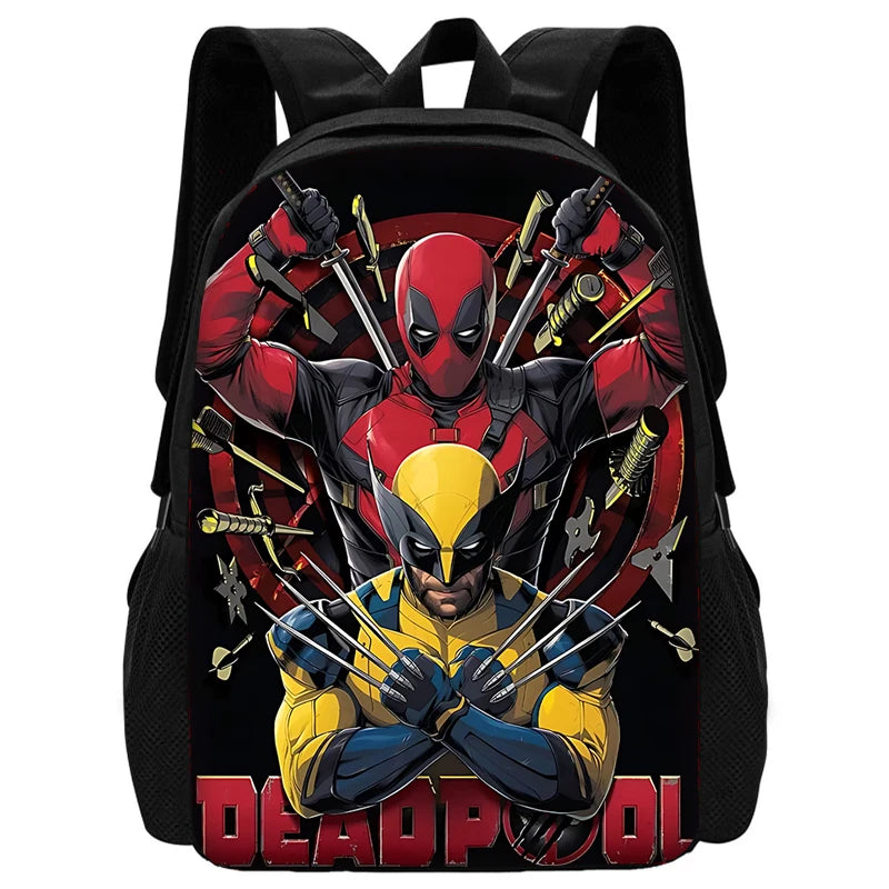 Superhero Kids' School Backpack Set (3PCS)
