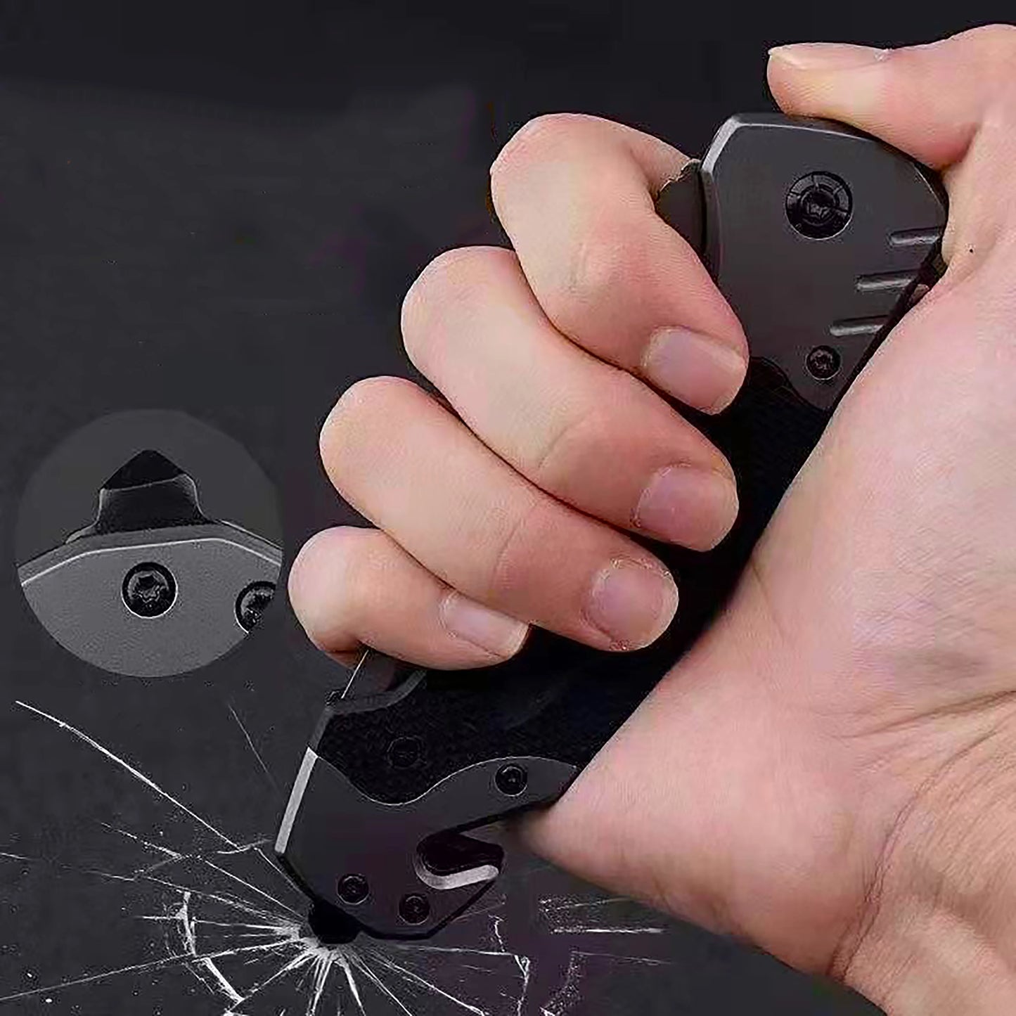 Stainless Steel Folding Knife Multifunctional Tool