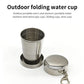 Portable Stainless Steel Telescopic Camping Cup