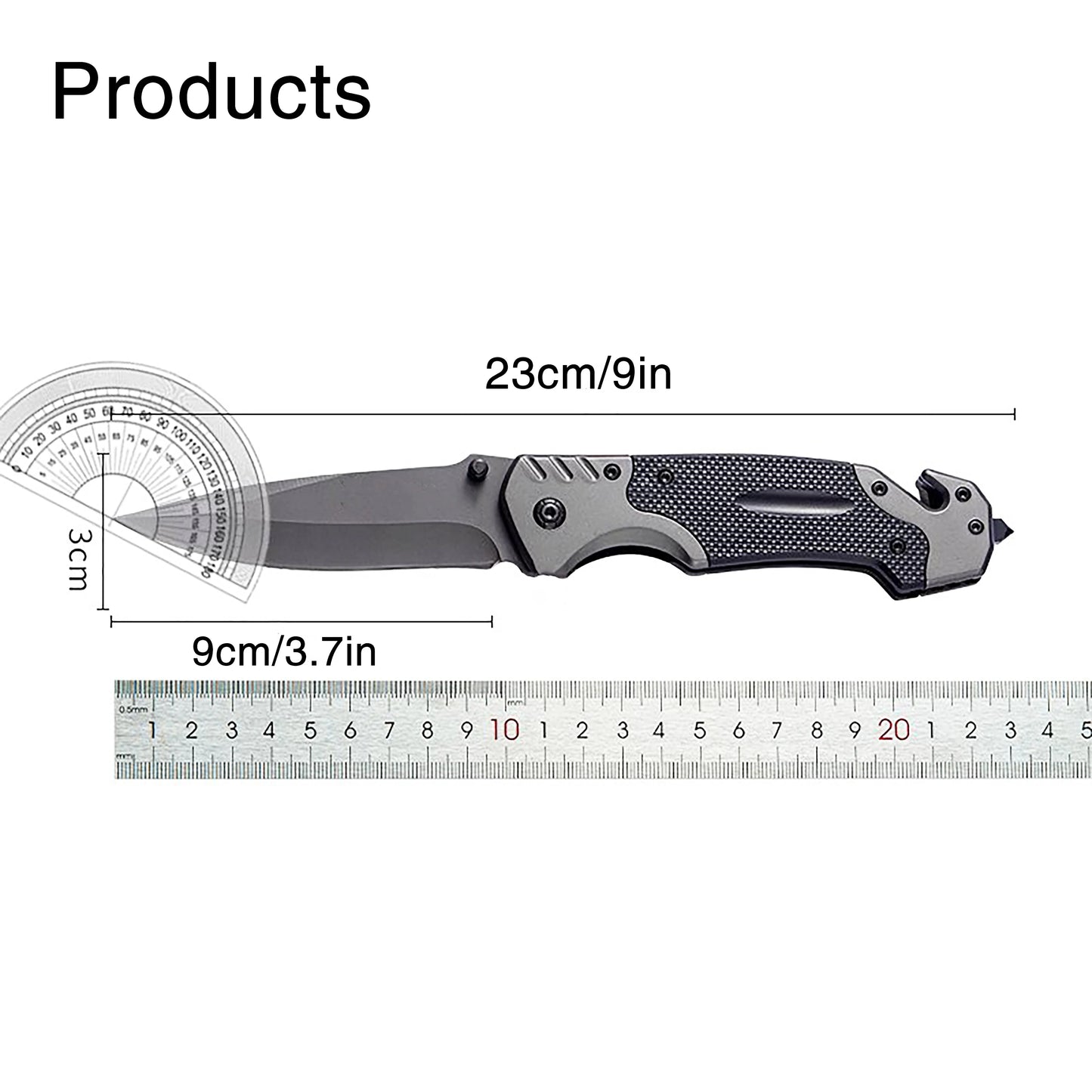 Stainless Steel Folding Knife Multifunctional Tool