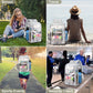 Clear Heavy-Duty PVC Transparent Backpack