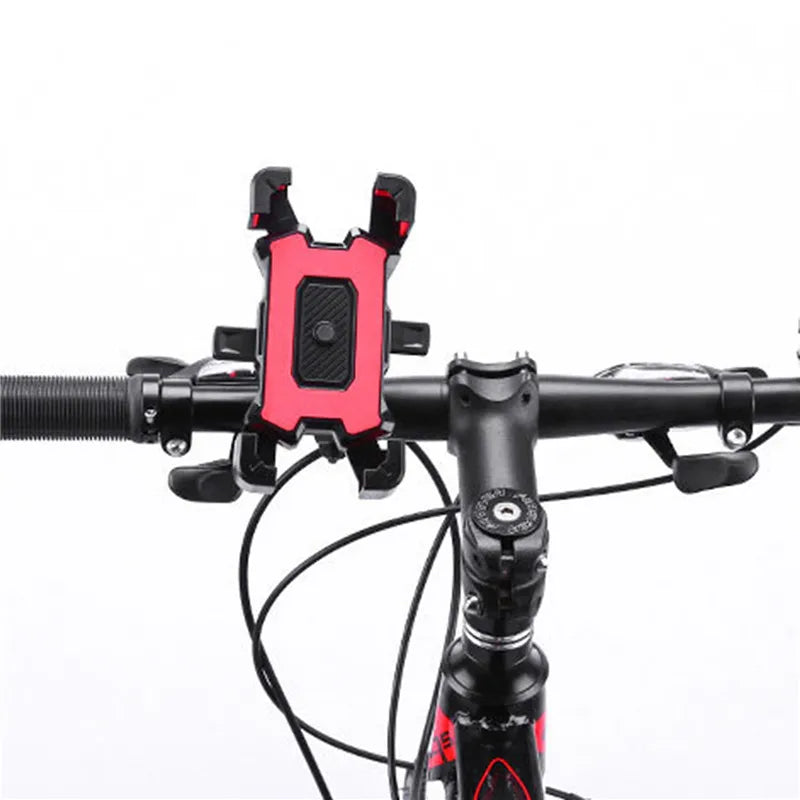 Bicycle Phone Holder Bike Accessories Motorcycle Adjustable Stand 360° Rotatable GPS Clip Cycling MTB Accessories Bikes Sports: