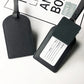 Custom Initials Luggage Tag – PU Travel Accessory