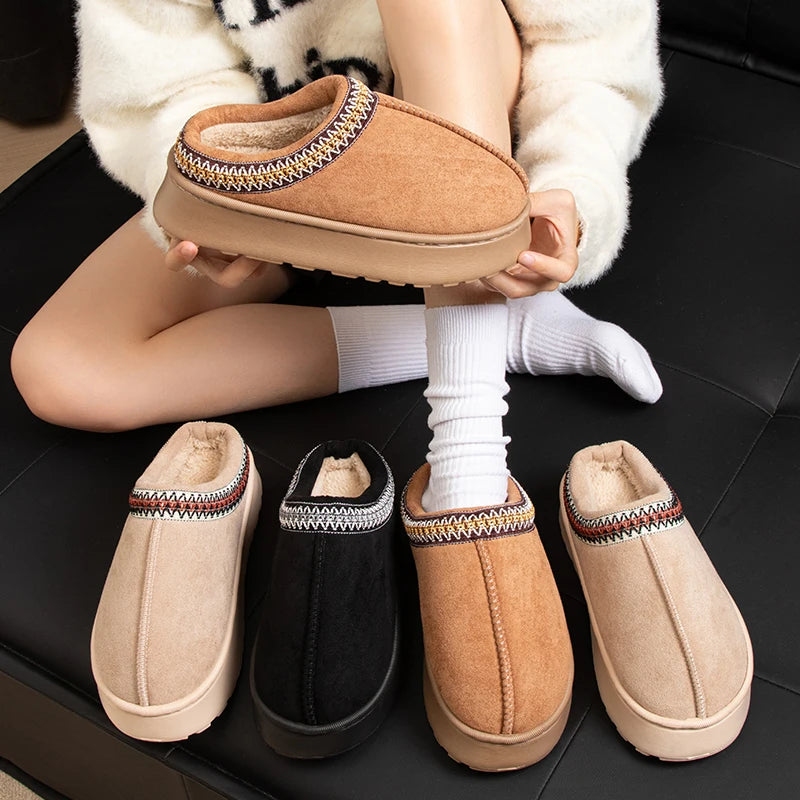 Feslishoet Winter Women Slippers