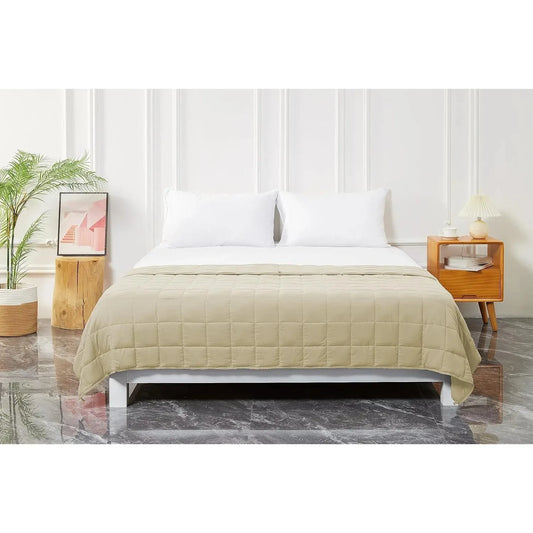 Weighted Blanket with Glass Beads