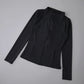 Yoga Wear Ladies Coat Round High Elastic Loose Exercise Yoga Long Sleeve