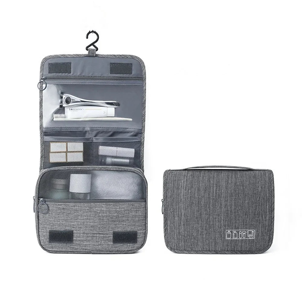 Hanging Travel Toiletry Bag - Waterproof & Large Capacity