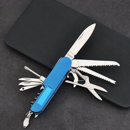 Multifunctional Swiss Folding Knife
