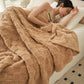 Waffle Plush Multifunctional Blanket