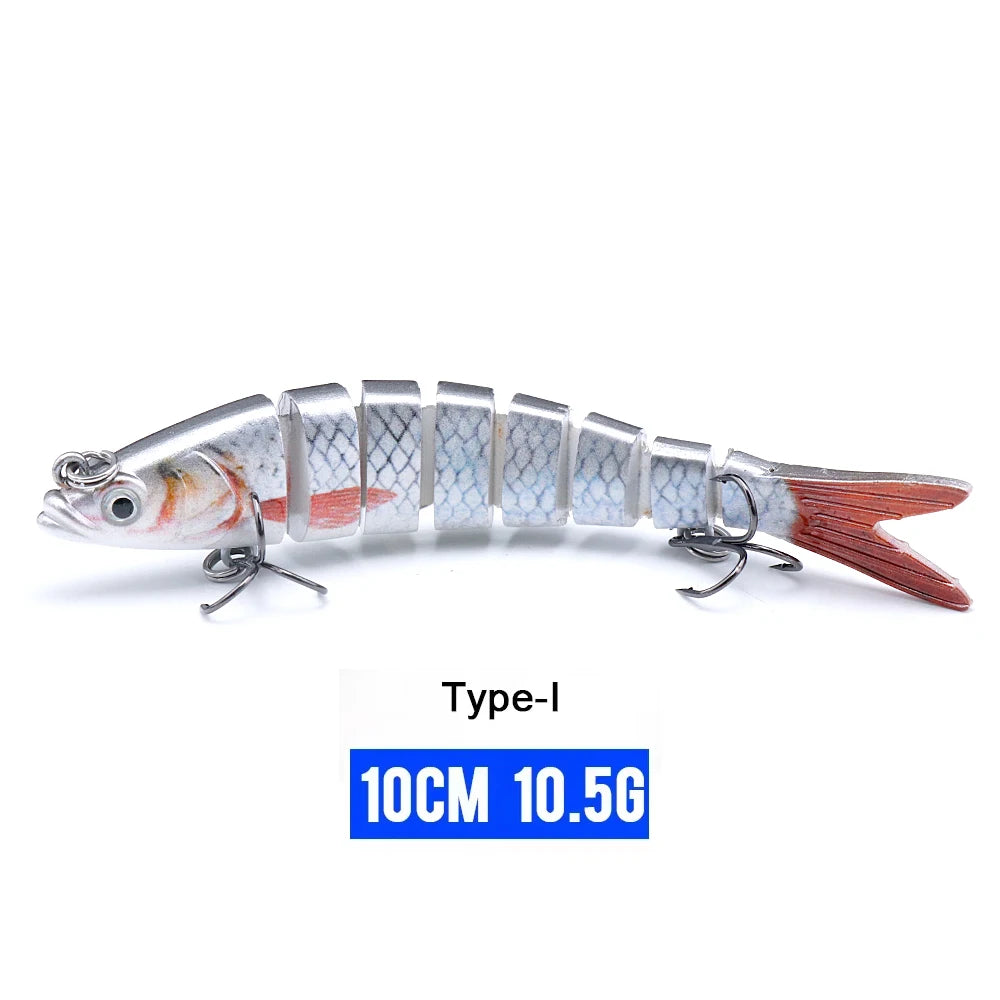 VTAVTA Sinking Jointed Crankbait 8-Segment Swimbait