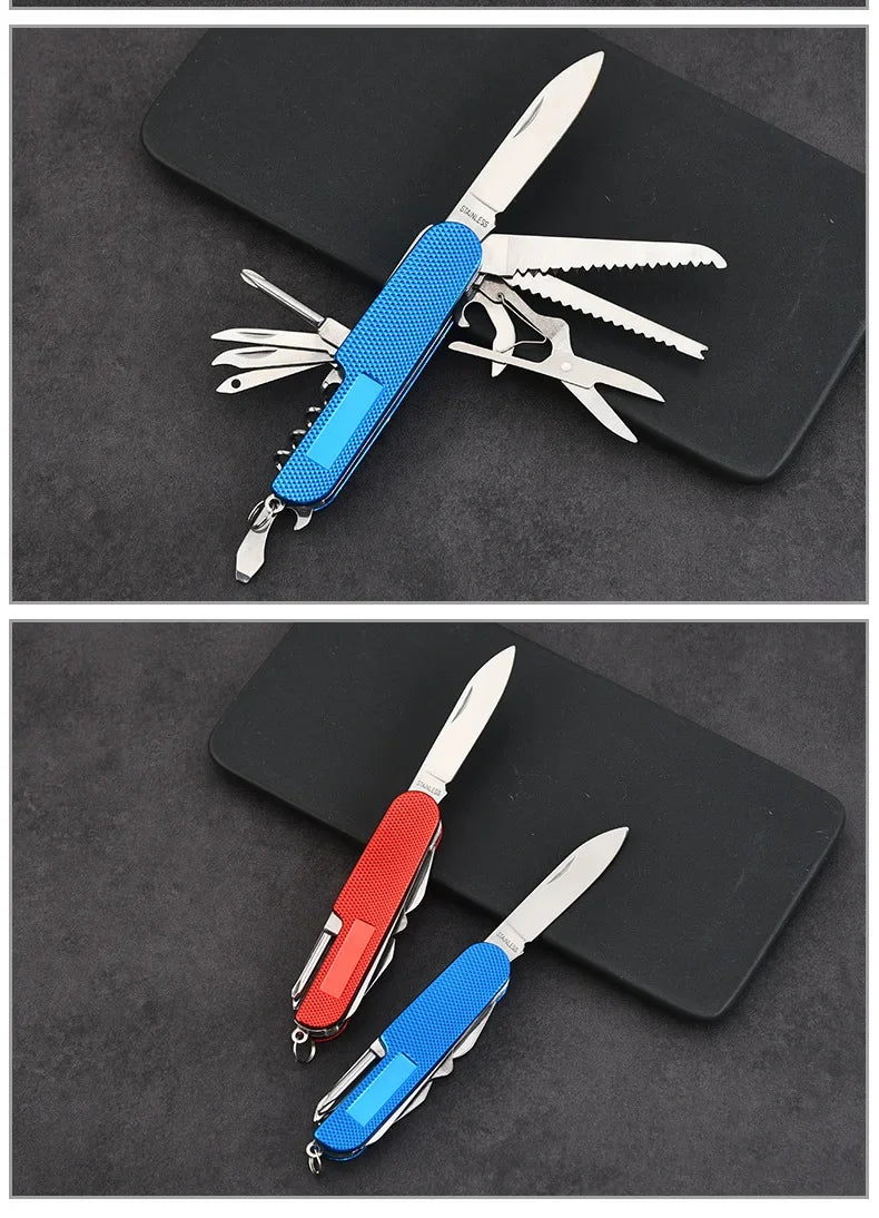 Multifunctional Swiss Folding Knife