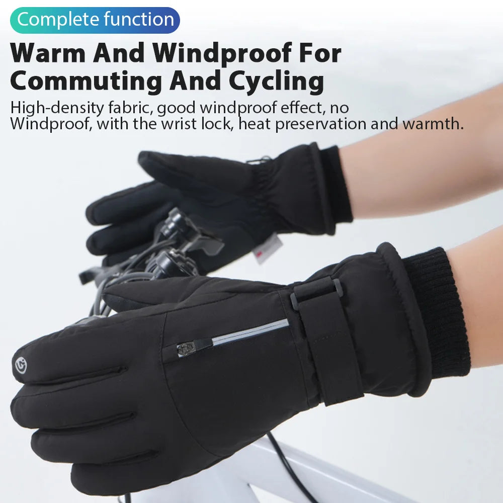 Men Winter Touch Screen Waterproof Gloves
